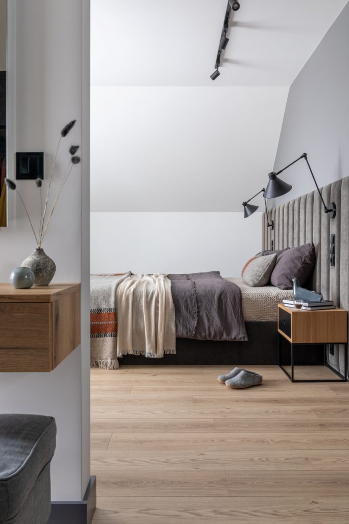 uređenje minimalistične spavaće sobe